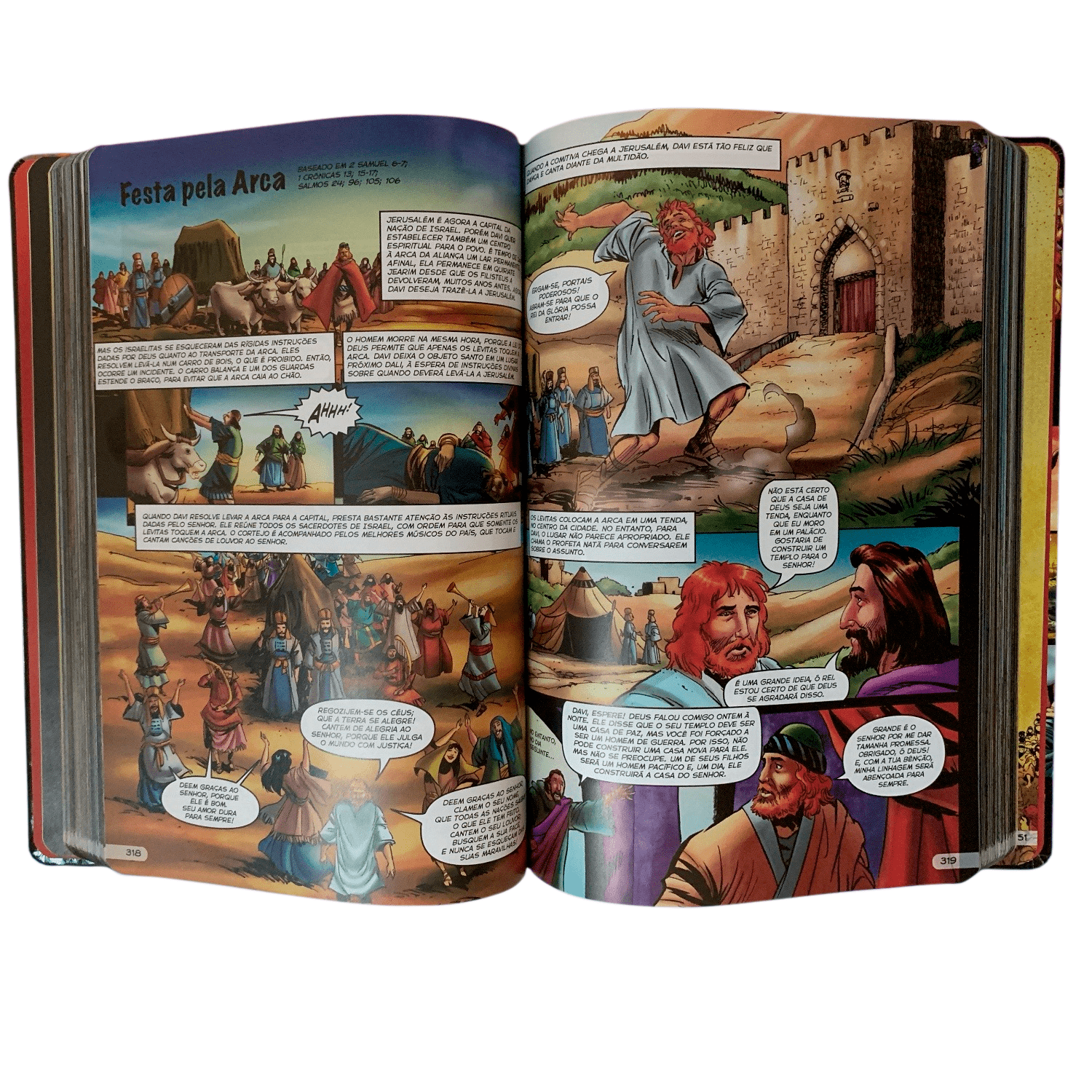 Bíblia em Quadrinhos - Do Antigo ao Novo Testamento