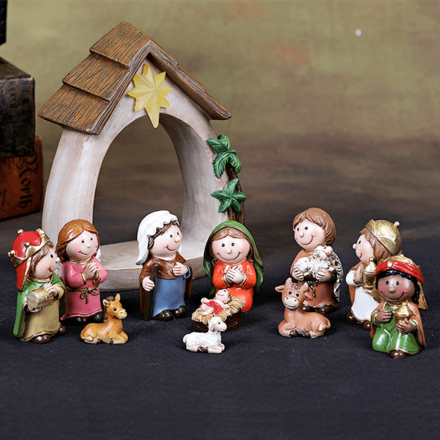 El Nacimiento de Cristo - Conjunto Educativo de Belén Navideño